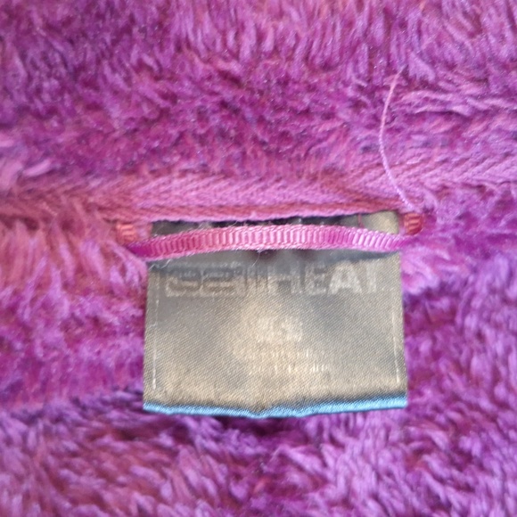 Super soft fuzzy zip hoodie coat - Picture 4 of 5